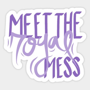 Anastasia - Meet the Royal Mess Sticker